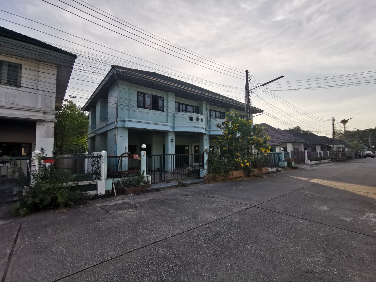 บ้านแฝด โชคดี มาบข่า ระยอง