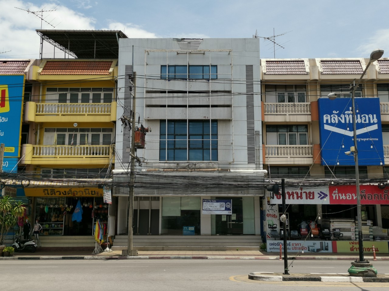 อาคารพาณิชย์ ตลาดกระทุ่มแบน กระทุ่มแบน สมุทรสาคร