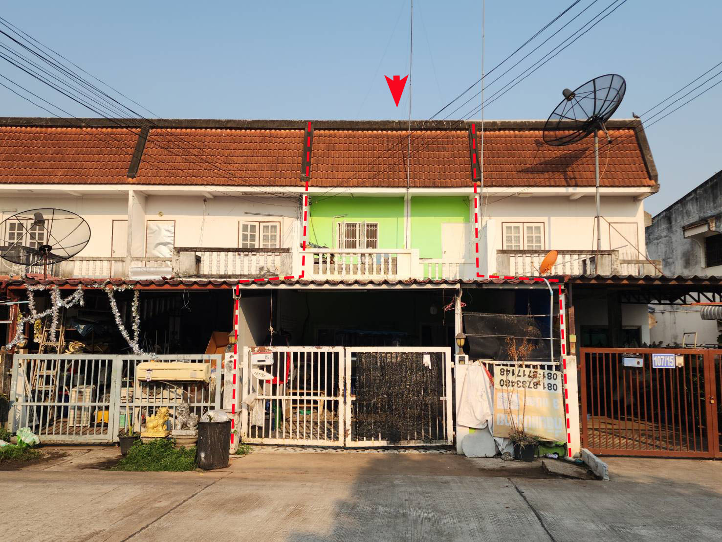 ทาวน์เฮาส์ บ้านเลื่อม เมืองอุดรธานี อุดรธานี