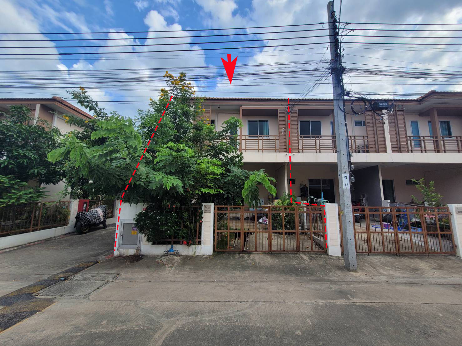 ทาวน์เฮาส์ บ้านคลองสวน พระสมุทรเจดีย์ สมุทรปราการ