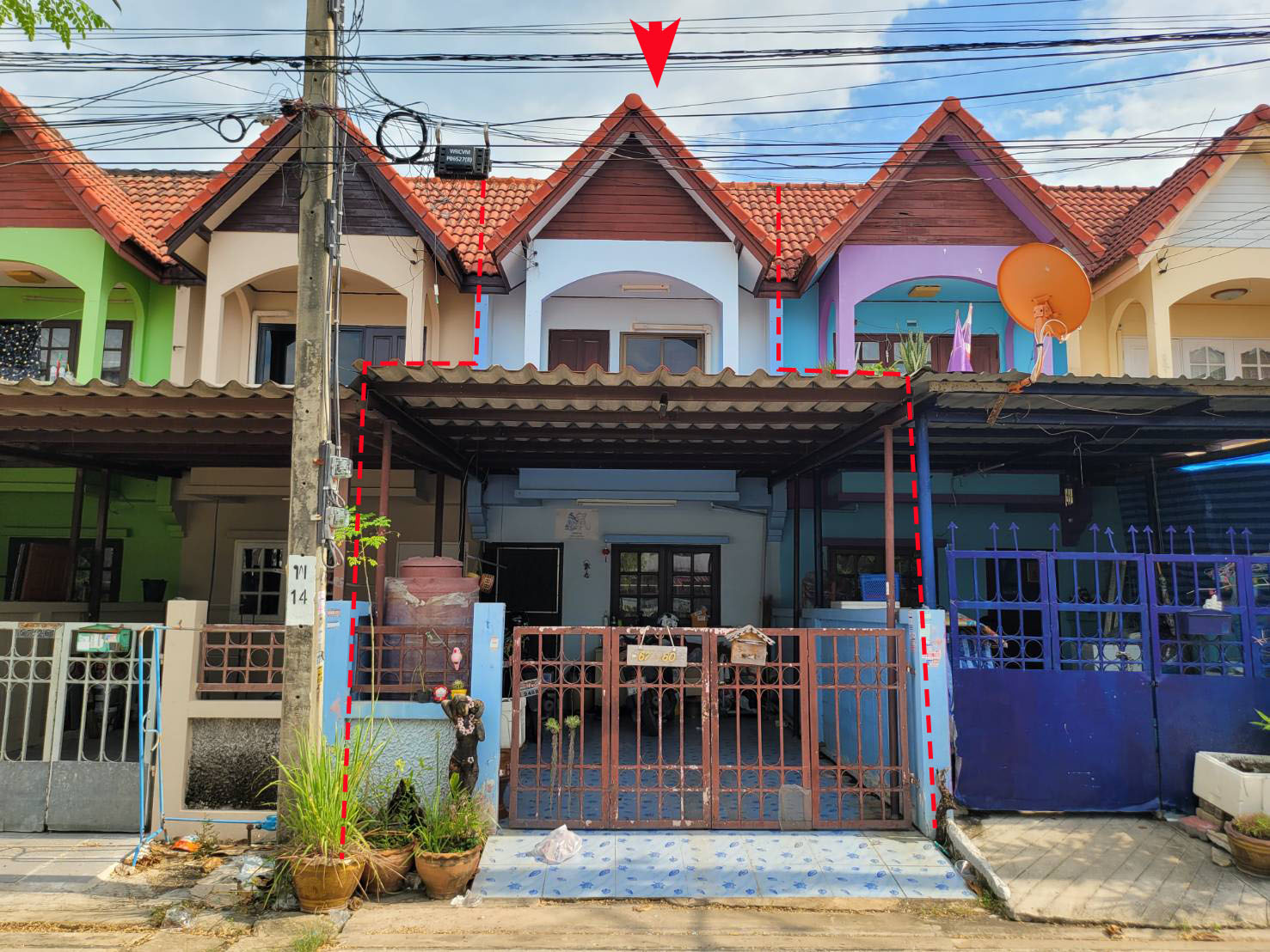ทาวน์เฮาส์ บางเพรียง บางบ่อ สมุทรปราการ