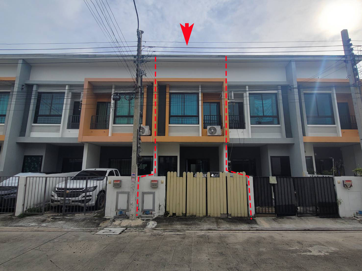 ทาวน์เฮาส์ บ้านระกาศ บางบ่อ สมุทรปราการ