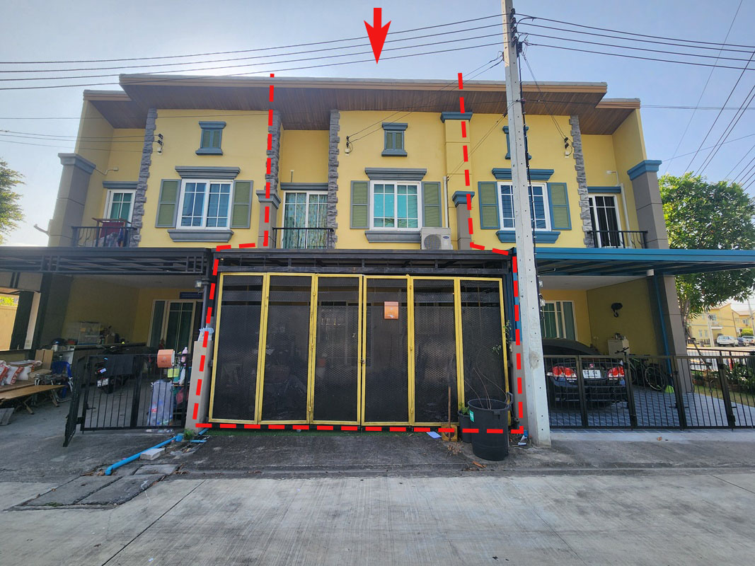 ทาวน์เฮ้าส์ บ้านโกลเด้น ทาวน์ รัตนาธิเบศร์-เวสต์เกต 