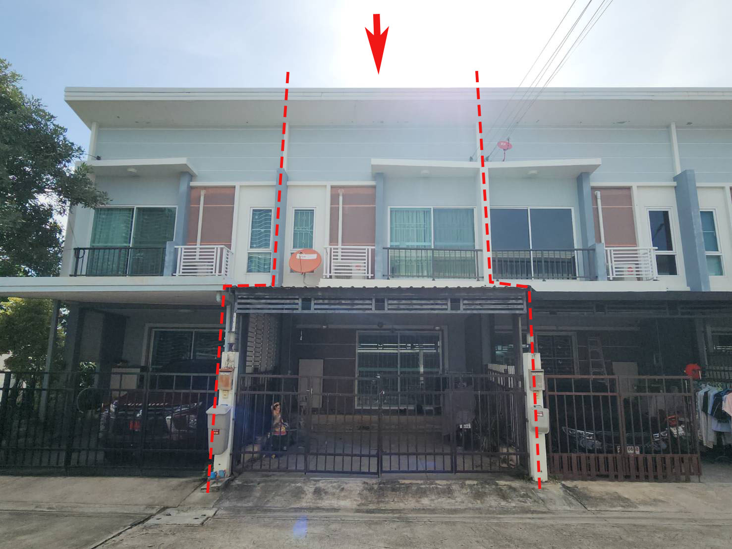 ทาวน์เฮาส์ ศีรษะจรเข้น้อย บางเสาธง สมุทรปราการ