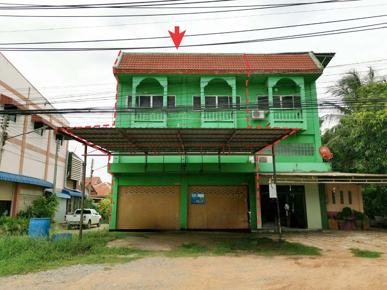 อาคารพาณิชย์ โพนทอง เมืองชัยภูมิ ชัยภูมิ