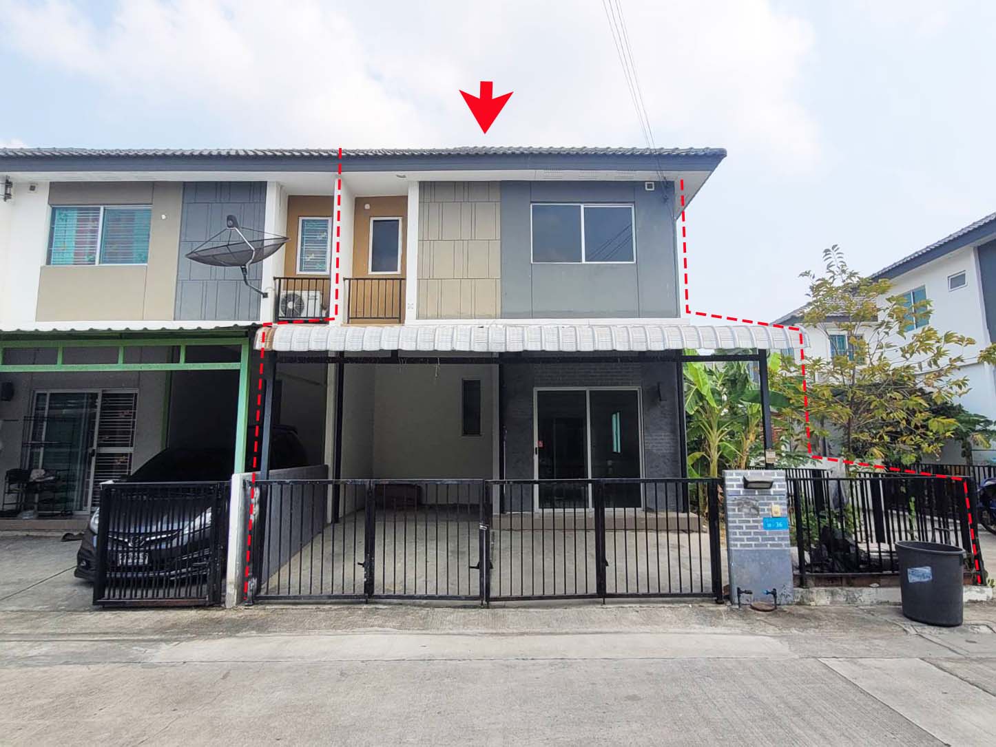 ทาวน์เฮ้าส์ พฤกษา 137 (บ้านโพธิ์-มอเตอร์เวย์) 