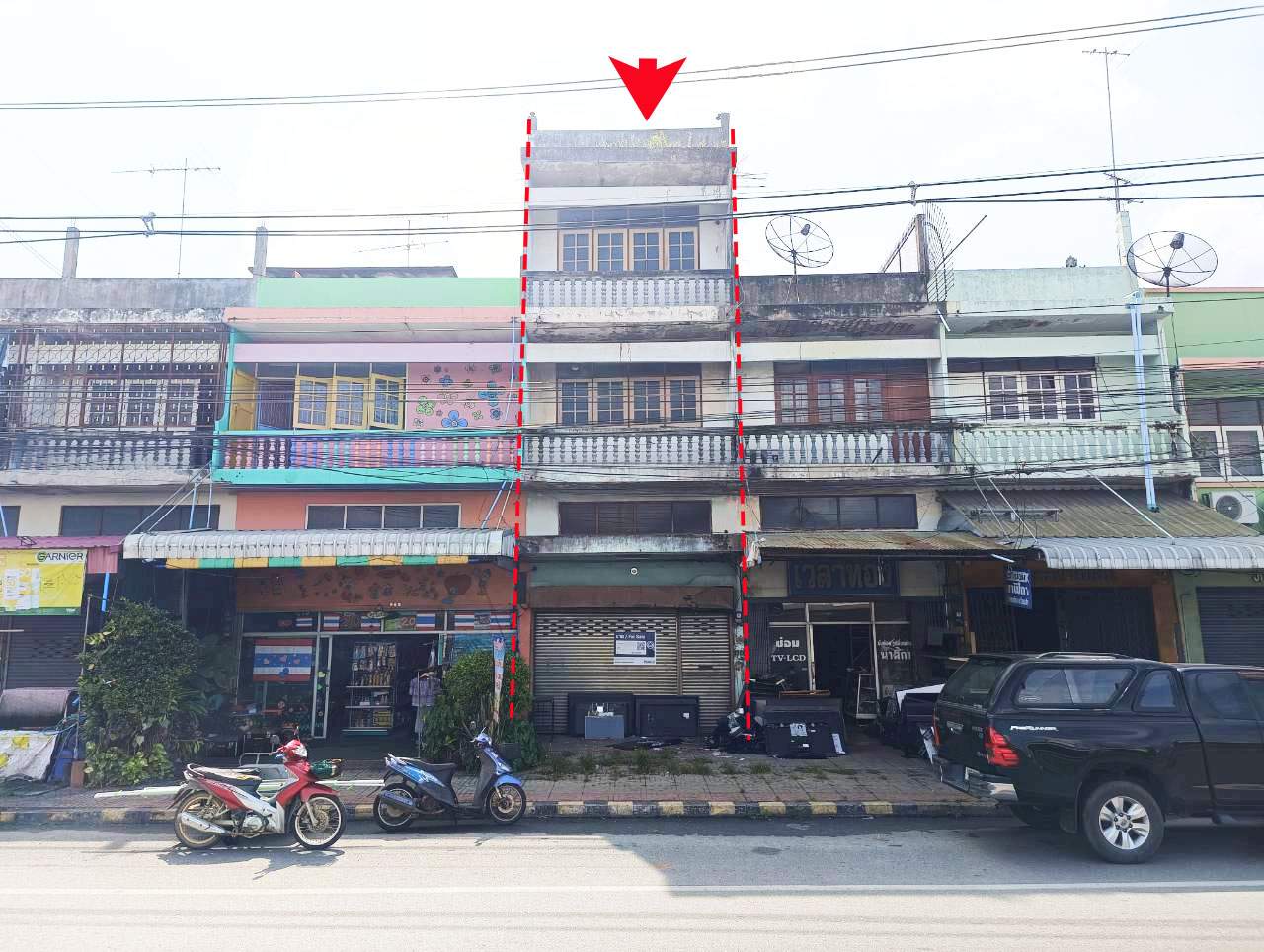 อาคารพาณิชย์ บางแพ ราชบุรี